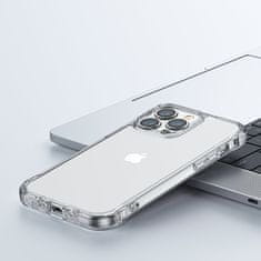 Joyroom Etui pokrowiec do iPhone 14 pancerna obudowa z haczykami podstawką przezroczysty