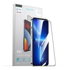 Joyroom knight 2,5d tg kaljeno steklo za iphone 14 full screen with frame transparent (jr-h01)