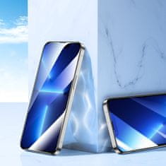 Joyroom knight 2,5d tg kaljeno steklo za iphone 14 full screen with frame transparent (jr-h01)