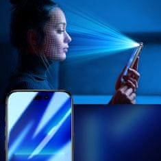 Joyroom Tempered glass for iPhone 14 Plus with Anti-Spy filter for the entire screen with transparent frame