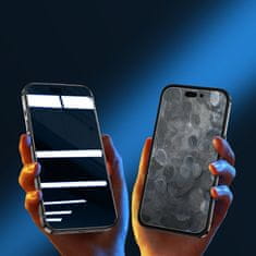 Joyroom Tempered glass for iPhone 14 Plus with Anti-Spy filter for the entire screen with transparent frame