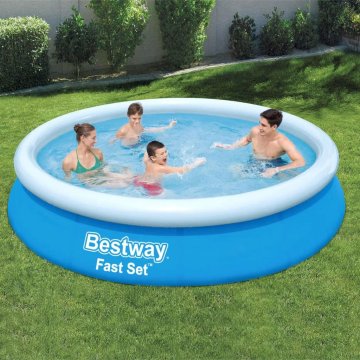 Vidaxl Fast Set napihljiv bazen okrogel 366x76 cm 57273