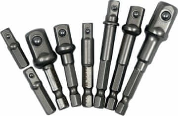 shumee YATO HEX ADAPTER SET ZA VTIČNICE 8 kos.