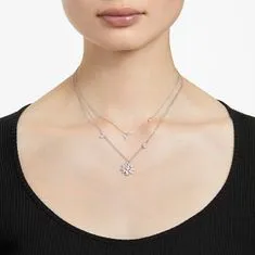 Swarovski Očarljiva ogrlica s prozornimi kristali Gema 5644658