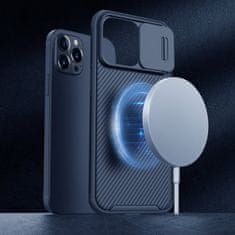 Nillkin camshield pro magnetni etui oklepni ovitek za kamero iphone 13 pro max blue (magsafe compatible)