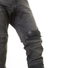 Jeans motoristične hlače UNISEX MISANO KEVLAR, sive - 40/36 3XL 40/36 - 3XL