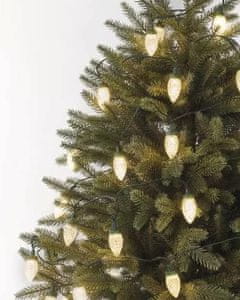  Emos 50 LED božična veriga, storžki, 9.8 m, toplo bela 