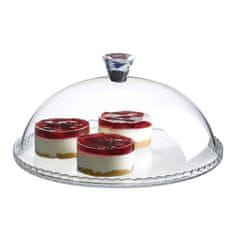 Pasabahce Zvon za pecivo s krožnikom Patisserie 32 / steklo