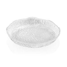 IVV Skleda Diamante 32cm / okrogla / prozorna / steklo