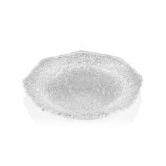 IVV Servirni krožnik Diamante 18cm / okrogel / prozoren / steklo