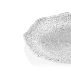 IVV Diamante krožnik okrogel 18 cm prozoren / steklo