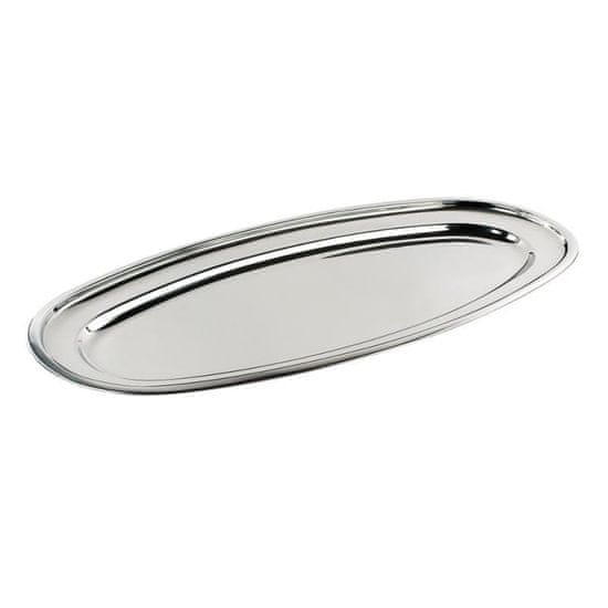 ILSA Pladenj ovalen za ribo 70x34cm / inox