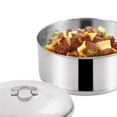 MONTINI GUERINO Posoda za prenos hrane, menažka 3-delna / 3x1L / inox