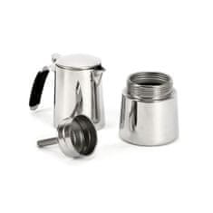 ILSA Omnia kafetiera / za 4 skodelice / inox / indukcija