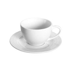 Tognana Polis circles set 6kos skodelice za čaj s podstavkom 220ml / porcelan