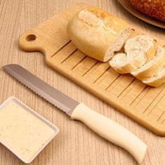 Tramontina set lesena deska + nož za kruh Athus /les