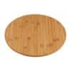 Lesena vrtljiva deska za narezek bambus 35cm / les