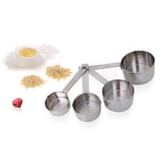 de Buyer Set 4kos merilne žličke/skodelice 60 - 80 - 125 - 250 ml / inox