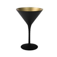 Stölzle Kelih za cocktail Olympic 240ml / črno-zlat / steklo