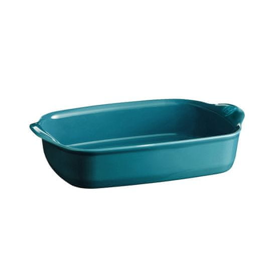 Emile Henry Pekač 30x19cm / 1,55l / moder / keramika