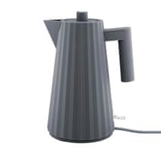 Alessi Plisse grelnik vode 1,7l / 2400W / siv / termoplastika