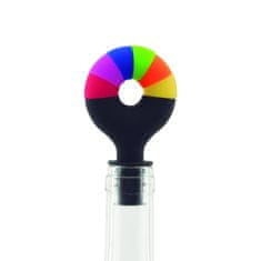 PULLTEX Zamašek za steklenice z označevalci kozarcev Lollipop / set / pvc
