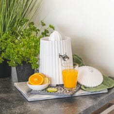 Alessi Plisse ožemalnik citrusov 80w / bel / termoplastika