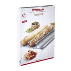 Westmark Pekač za kruh 3-delni baguette 38,5X28X3,5cm / perforirani / kovina, premaz