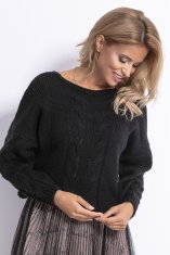 Fobya ženski pulover Tooke črna