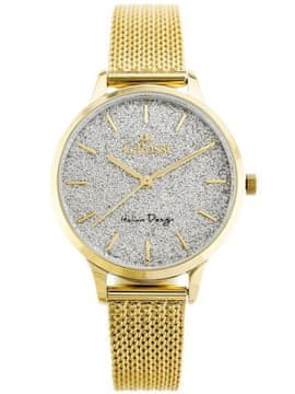 Gino Rossi Ženska analogna ura s škatlo Renia zlati