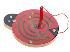 Aga Magnetni labirint z žogo Ladybug