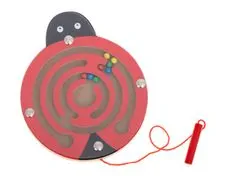 Aga Magnetni labirint z žogo Ladybug