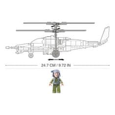 Sluban Model Bricks M38-B0752 Ka-50 Black Shark Fighter Helicopter