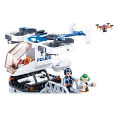 Sluban Police M38-B0823 Policijski helikopter z dronom za prevoz zapornikov