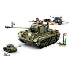 Sluban Army N38-B0860 2v1 srednji tank in protiletalski top