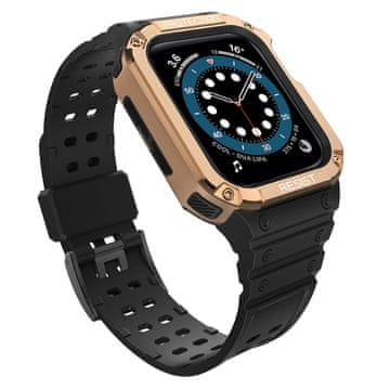 HURTEL Hurtel Protect Strap Band za Apple Watch 38/40/41mm, črna, rose gold