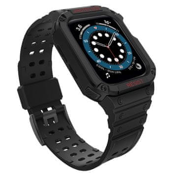 HURTEL Hurtel Protect Strap Band za Apple Watch 38/40/41mm, črna