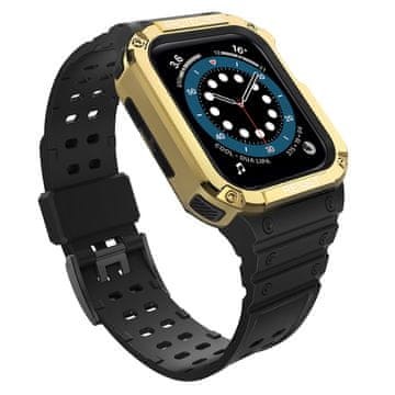 HURTEL Hurtel Protect Strap Band za Apple Watch 38/40/41mm, črna, zlata