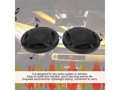 Alum online Avto zvočniki TS-1072 - okrogli, 10 cm, 300 W, komplet 2 kom.