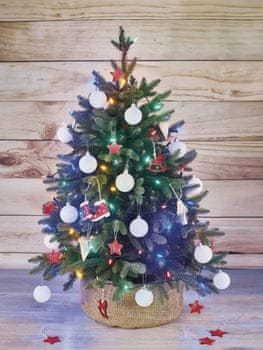  Emos 120 LED božična veriga, tradicionalna, večbarvna, 17.85 m 