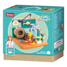 Sluban Mini Handcraft M38-B0919C Ribiški kotiček z mačko