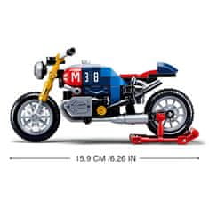 Sluban Model Bricks M38-B0958 Motorno kolo Café racer