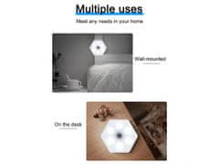 Alum online 3x LED brezžična svetilka za daljinsko upravljanje - kvadratna