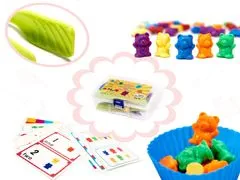 Aga Montessori igra - Preštej medvede - 44 kosov