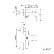 Prosan Armatura za pršni sistem Ocean Lux 0155-00