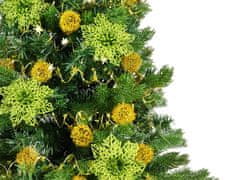 LAALU.cz Okrašeno umetno božično drevo ČAROBNI VEČER 60 cm z LED OSVETLILO V LONČCU