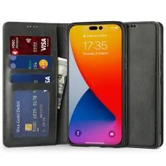 Tech-protect Wallet knjižni ovitek za iPhone 14 Pro, črna
