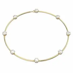 Swarovski Elegantna pozlačena ogrlica s kristali Constella 5622720