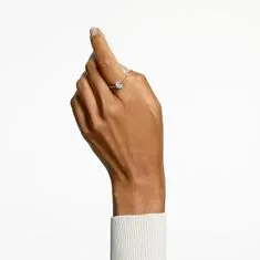 Swarovski Čudovit pozlačen prstan s kristali Constella 5642619 (Obseg 60 mm)