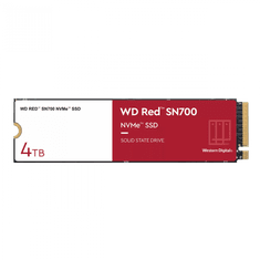 WD Red SN700 SSD disk, NVMe Gen3, 4 TB (WDS400T1R0C)